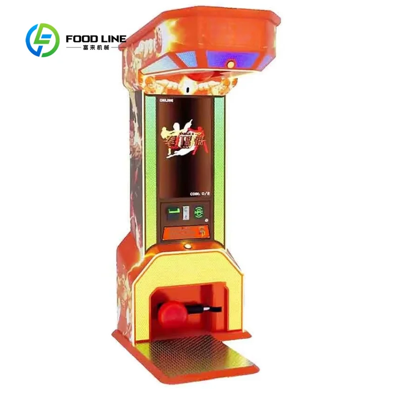 Customized Newest Boxing Indoor Games Boxing Arcade Game Vending Machines Big Punch Manufacturer for Play Area Game Center