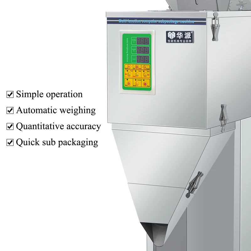 Trending Products Electric Granule Sachet Spice Granule Powder Weighing Semi Auto Filling Machine Powder