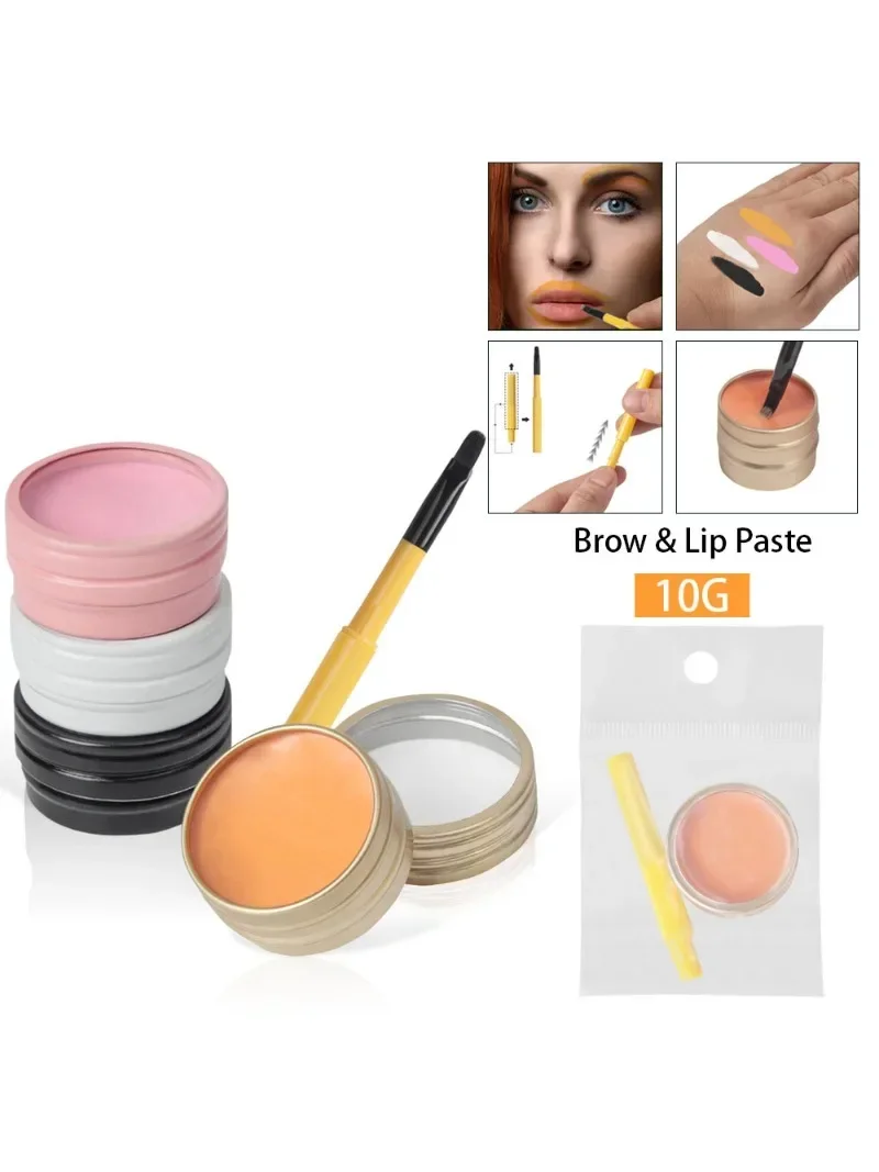 Pâte de cartographie hautement pigmentée, Microblading, sourcils, forme de lèvre, outils de positionnement, tatouage, pâte de conception de Contour des sourcils