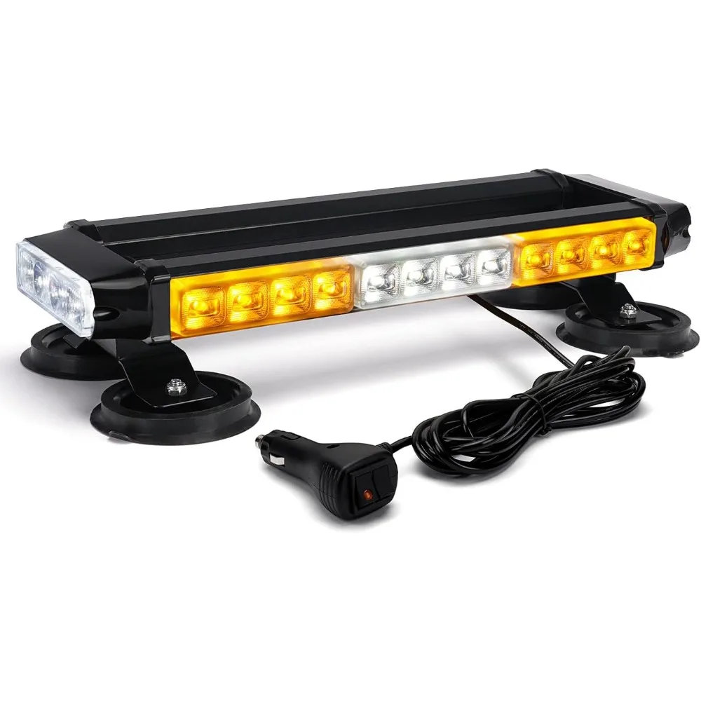 

Аварийный стробоскоп с 21 мигающими режимами — янтарный светодиодный маяк на крыше для опасности и безопасности