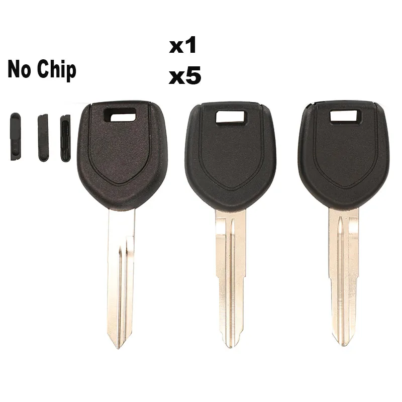 

Jingyuqin дистанционный ключ от машины для MITSUBISHI Colt Outlander Mirage Pajero, дистанционный ключ с правым лезвием, без чипа-транспондера