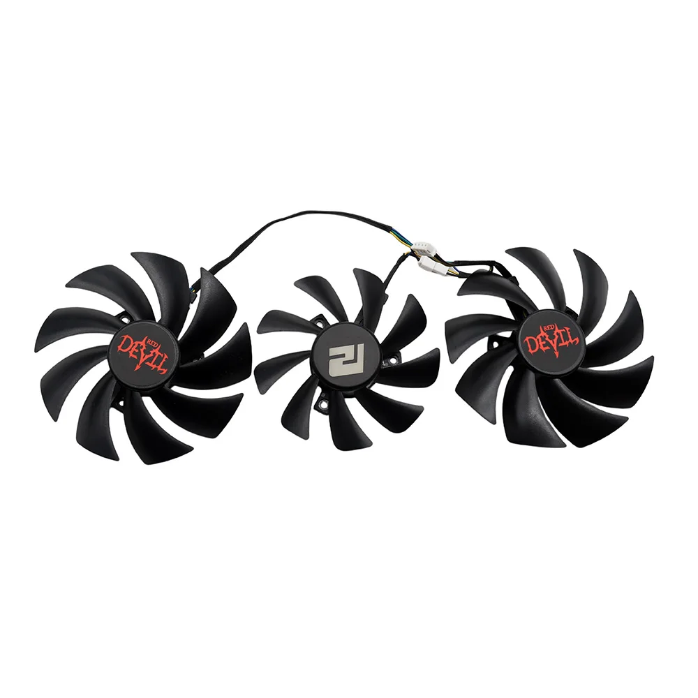 FD10015H12D Video card Cooling fan RX6700XT RX6800XT for PowerColor RX 6750XT 6700XT 6800 XT 6900XT RED DRAGON graphics card Fan