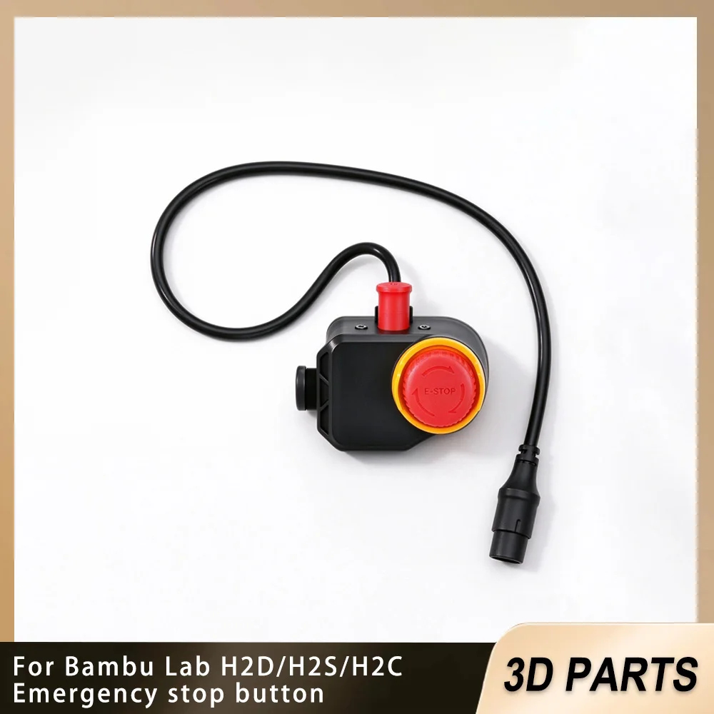 Emergency Stop Button for Bambu Lab H2D/H2S/H2C 3D Printer Accessories Replacement Parts