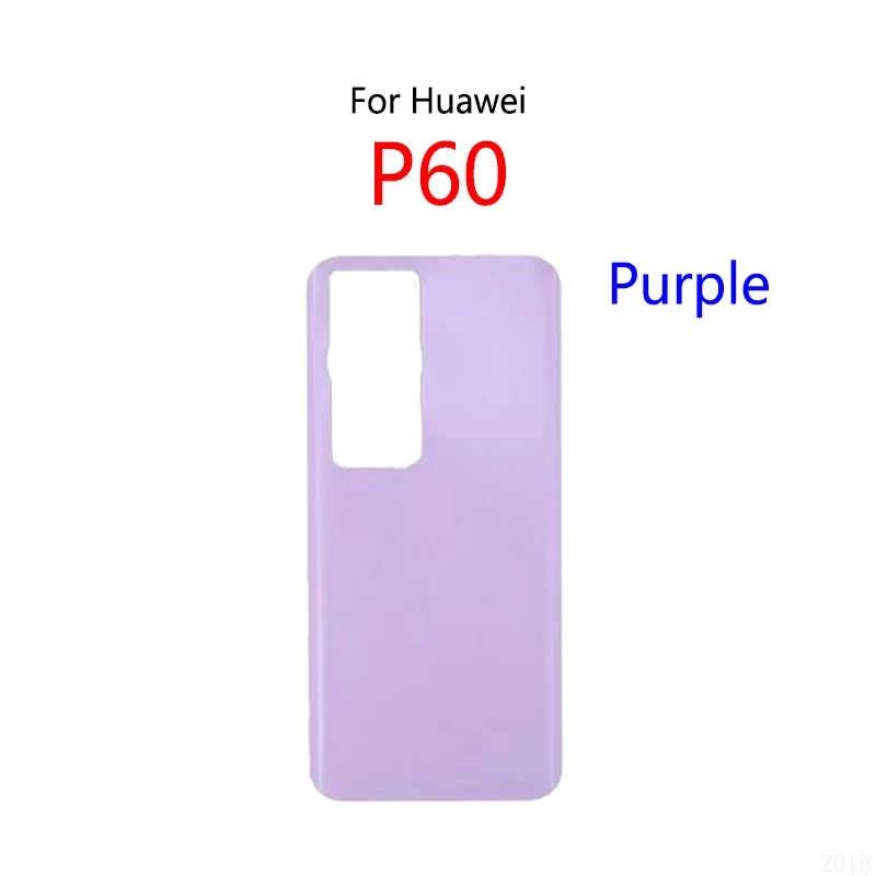 Battery Back Cover For Huawei P60 Glass Panel Housing Battery Cover Rear Case