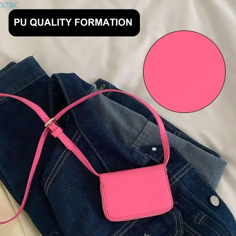 

X7XC Women Waist Bag PU Leather Crossbody Bag Shoulder Bag Bag for Daily