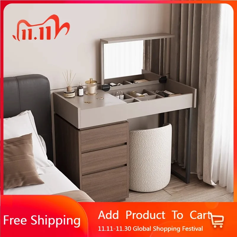 الفاخرة ضوء خلع الملابس كرسي القهوة الحديثة الأوروبية رخيصة خلع الملابس الجدول الجمال الجسم دراسة الخشب Vestidores أثاث المنزل #1