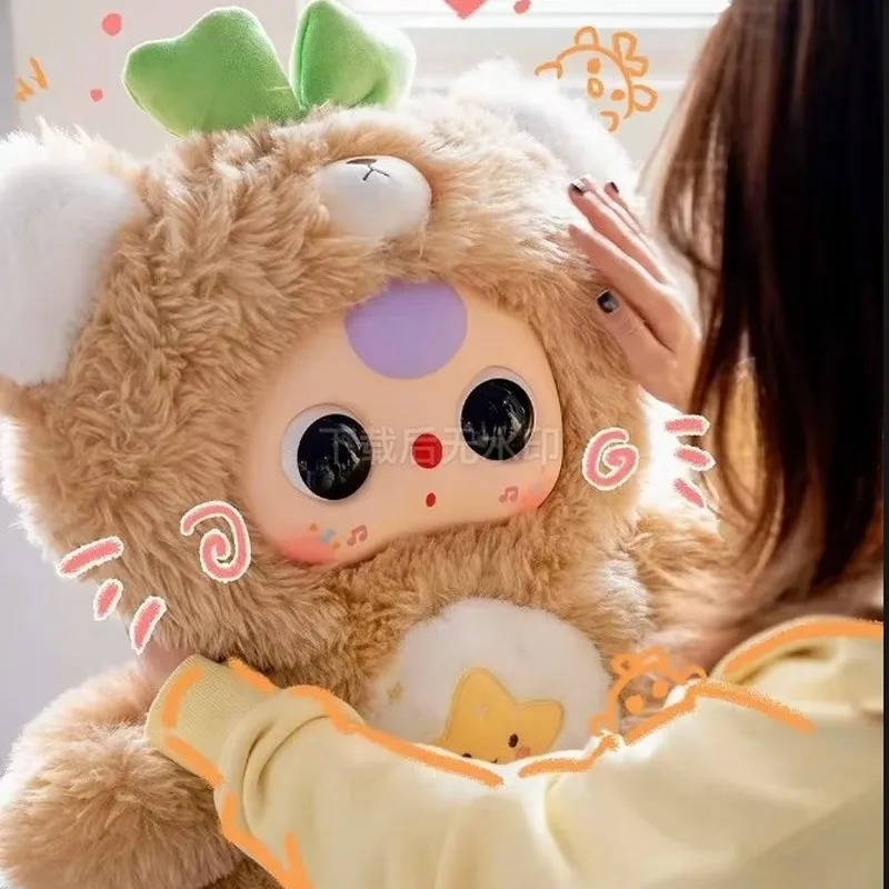 2025 nuevo bebé tres osos Cub Darling 1000% + 400% caja ciega de vinilo muñeca de peluche cruda niña regalo caja ciega serie un conjunto de dos muñecas