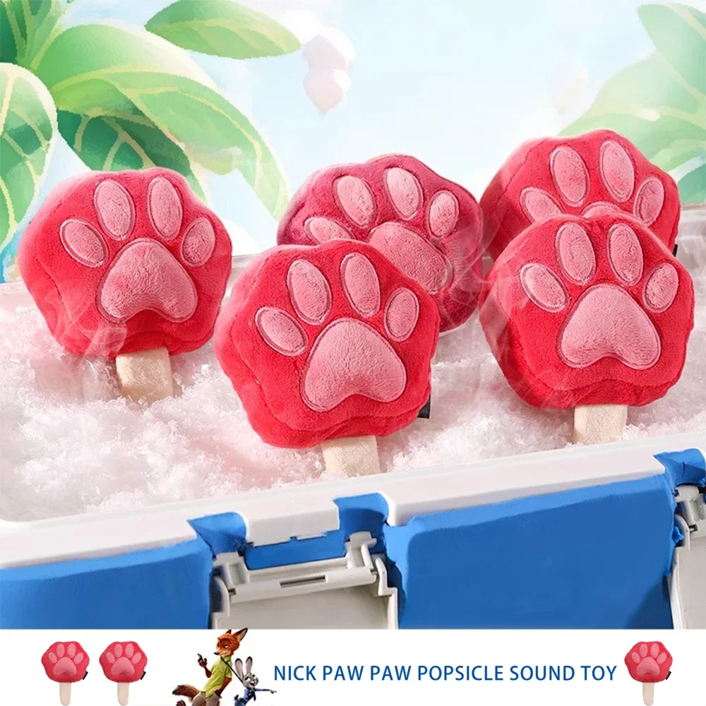 ニックのポップシクルおもちゃ（全犬種用） - 小型犬から大型犬まで対応、耐久性のあるロープで引っ張って遊べる、音付きインタラクティブな噛むおもちゃ