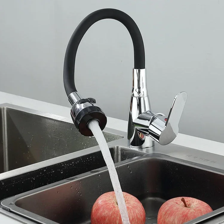 

2 Modes Nozzle Kitchen Faucet Silicone 360° Rotation Sink Faucet Hot and Cold Water Tap Basin Faucets Bathroom Single Handle Tap