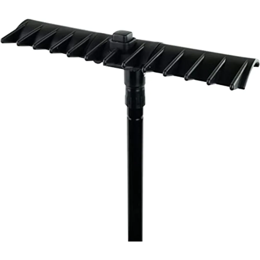 

Golf Portable Bunker Rake for Your Golf Bag - Foldable Golf Bunker rake You can Carry in Your Golf Bag Black