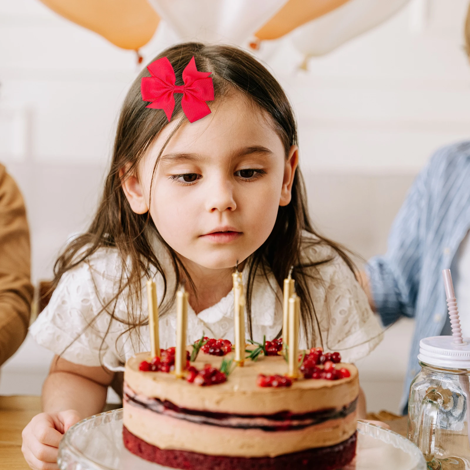 

20pcs Bows For Girls Baby Girl Bows Toddler Accessories Cute Hair Clips Bright Colors Festival Christmas Gift Infant Kids