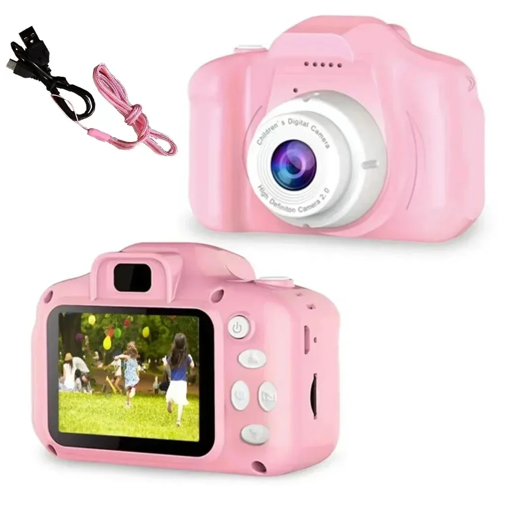 Kids Digital Camera Toy Girl Boy 1080p Hd Screen Outdoor Toy Birthday Gift Cartoon Mini Camera Photography Video Convenience