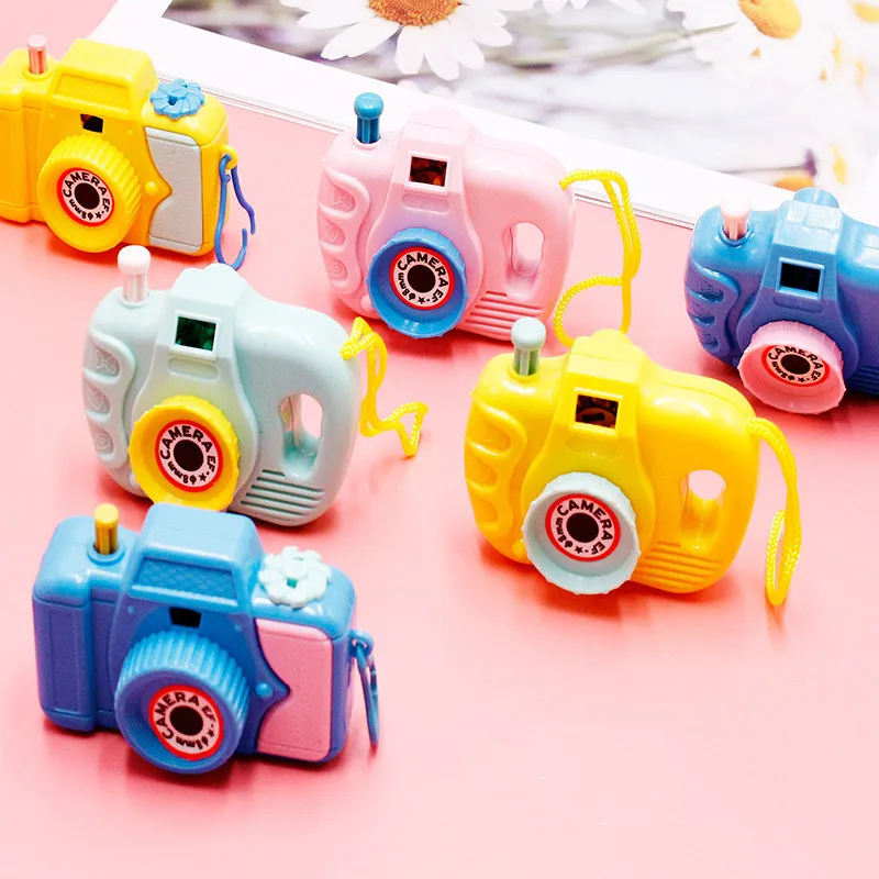 Children Movie Viewing Mini Camera Cartoon Fun Camera Gift Interactive Toy Parent-child Communication Photography Hobby Training