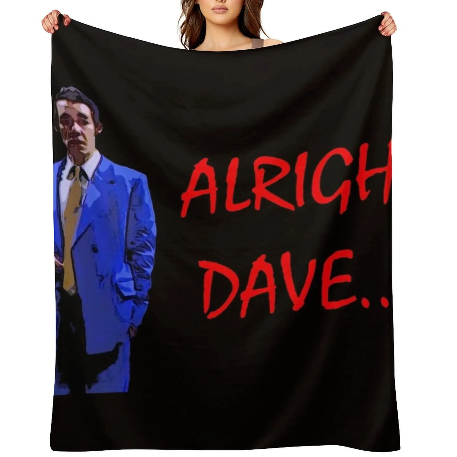 

Alright Dave... Throw Blanket Tourist Extra Large Throw Fashion Sofas Beach Blankets