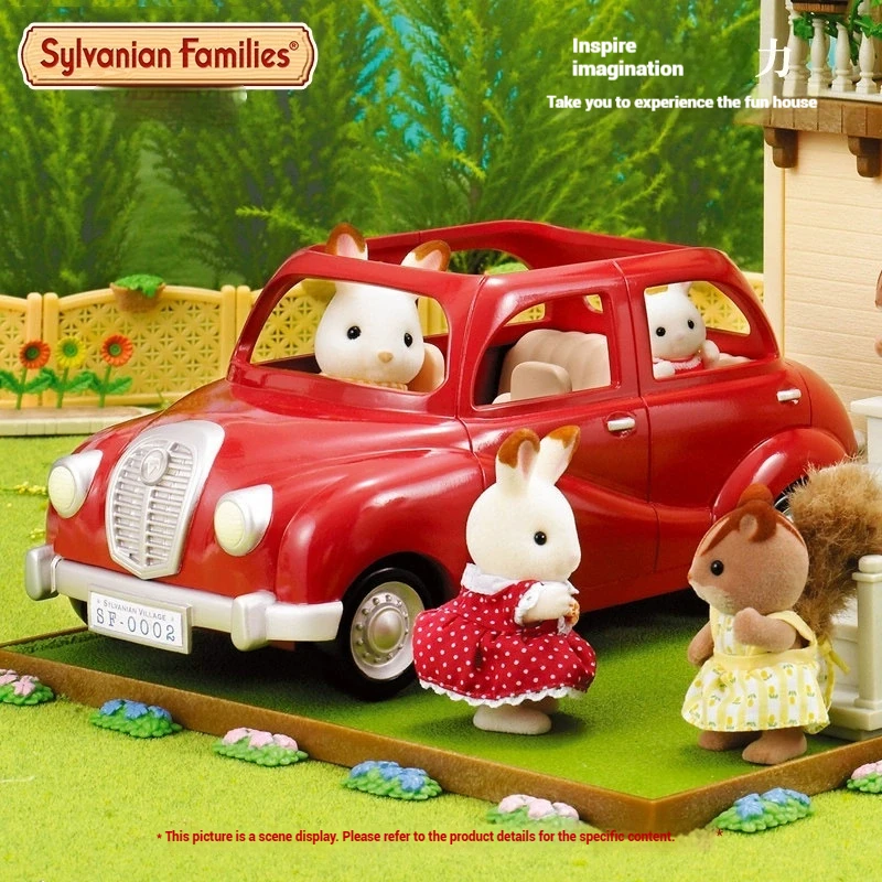 Authentic Sylvanian Families Anime Character Simulation Playhouse Toy Room Decoration Toy Christmas Gift