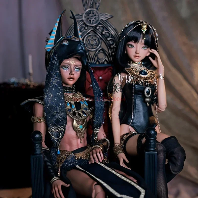 

New Anubis 1/4 Bjd Dolls Fantasy Ancient Egypt Mysterious Fighting Style Dog Guard High Quality Ball Jointed Dolls Gifts