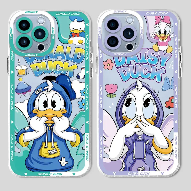 Cover Phone Case for Samsung Galaxy A21s A52 A42 A23 A53 A33 A72 5G A13 A22 A12 A73 A32 A52s Disney Mickey Minnie