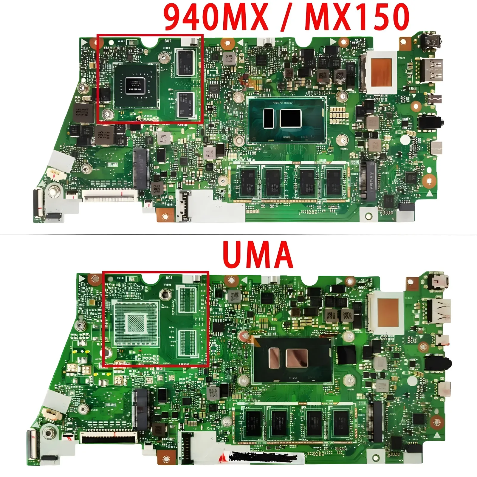 Imagem -03 - Mainboard Ux430 Ux430uq Rx430uq Bx430uq Rx430un Bx430un Ux430unr Ux430ua Placa-mãe do Portátil i3 i5 i7 8gb 16gb-ram Ux430un