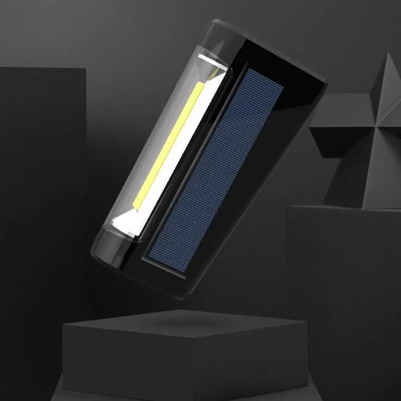 

Solar Flashlight Solar Rechargeable Lantern Bright Multi-Functional USB Charging Power Bank Waterproof Device For Car Storms