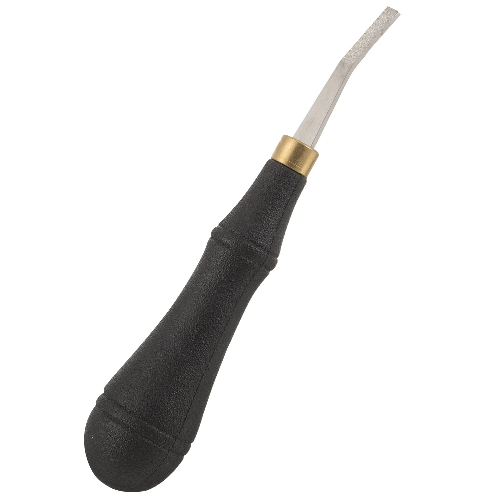 

Stainless Steel Flat File 5mm Hand Tool for Grinding Polishing Beveling Durable Anti-Slip Handle Storage Organizer