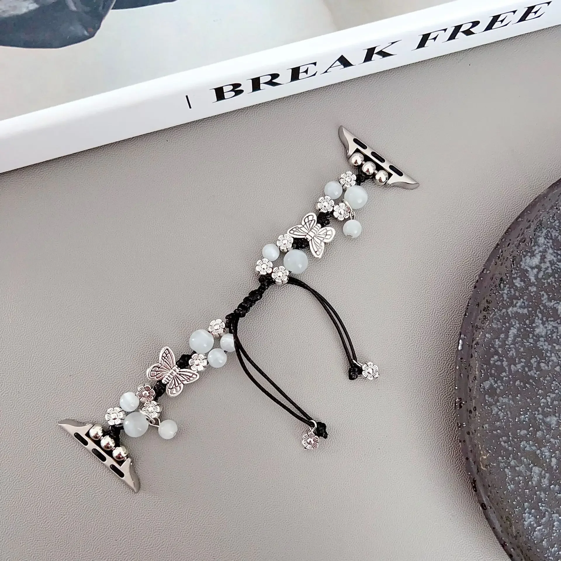 Eccellente braccialetto a farfalla per cinturino Apple Watch serie 10/9/8/7/6/5/4 SE 40mm 41mm 42mm 44mm 45mm 46mm 49mm cinturino