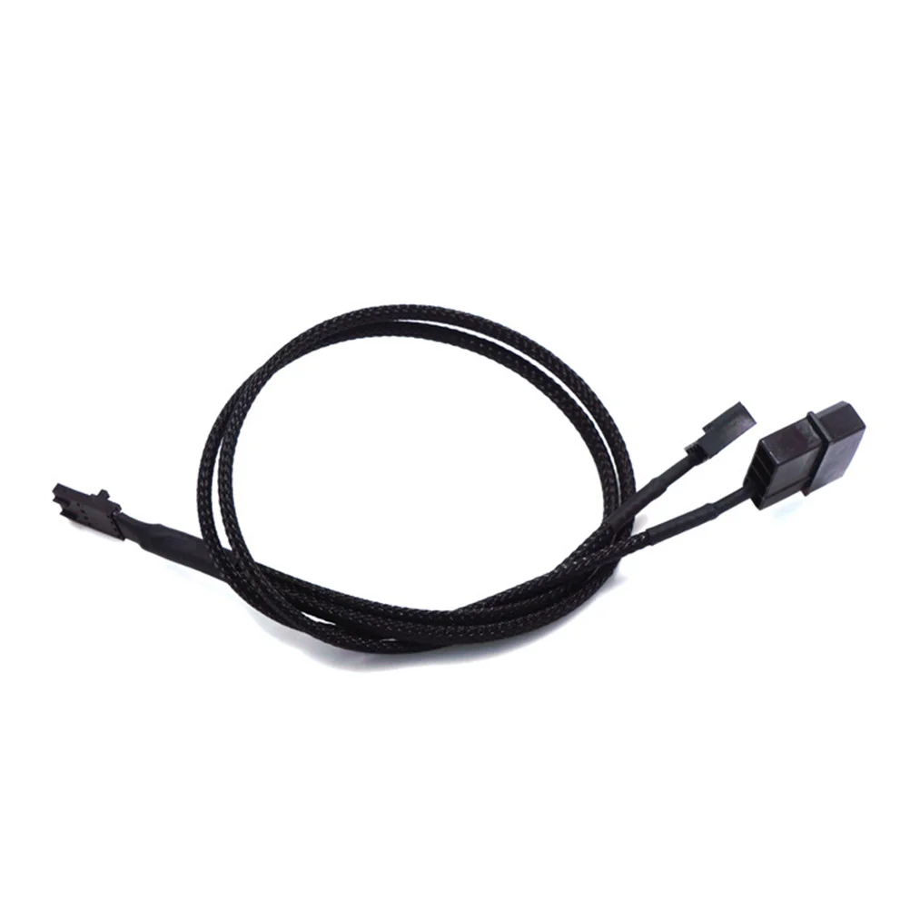 

Computer Fan Hub 5-Pin Pwm Male To Female Extension Cable High-Quality Copper Core Flexible Atx Power Supply Cable For