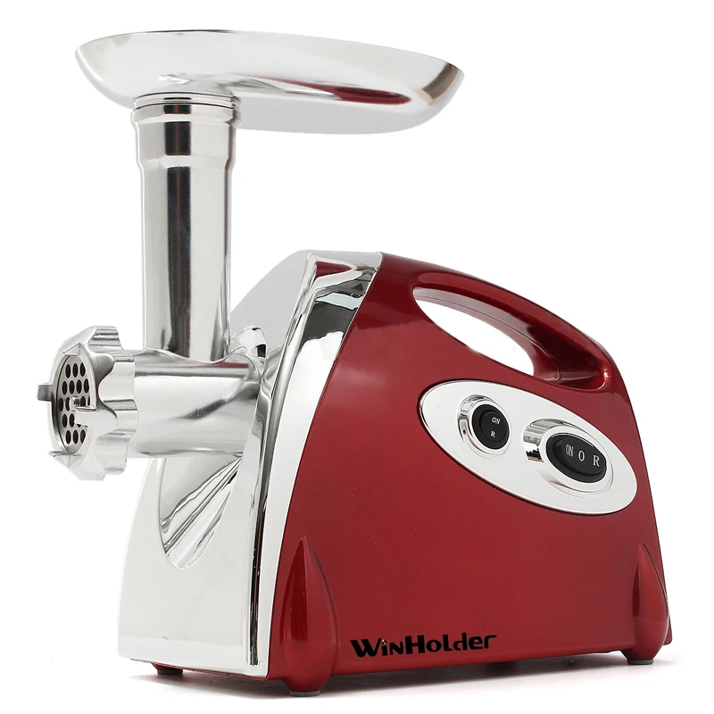 Winholder Heavy Duty 3000W potężny elektryczny maszynka do mielenia mięsa Mincer przetwórców żywności maszyna do kiełbasy z 3 ostrzami akcesoria