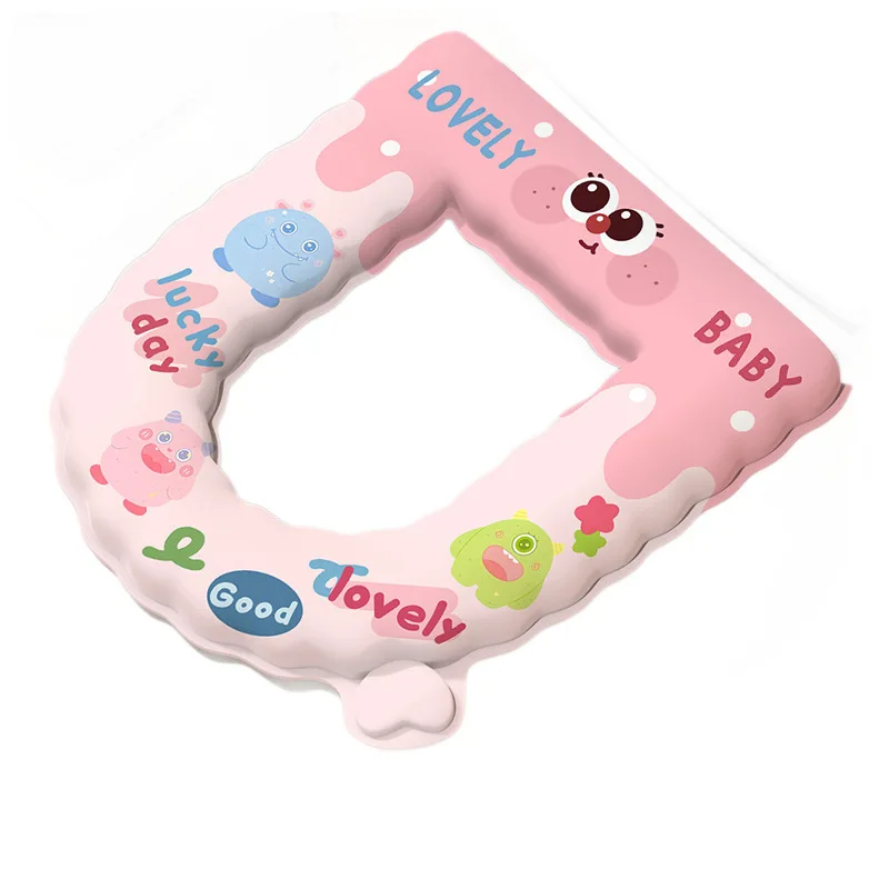 Cartoon toilet seat cushion for all seasons, waterproof and anti slip adhesive toilet seat cushion for household use - view 6