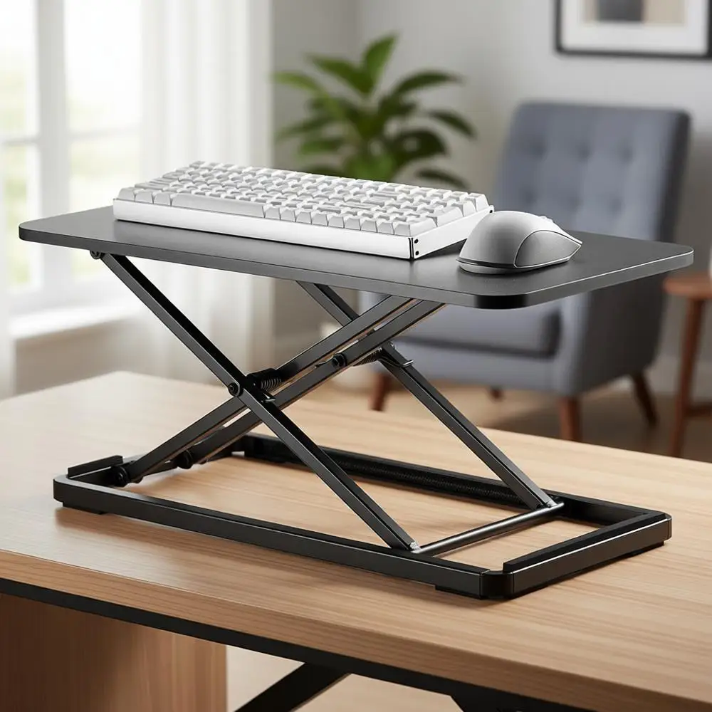 

Ультратонкая подставка для ноутбука 24 Ultra Slim с регулируемой высотой для клавиатуры и мыши | 5-уровневая подставка для стола с регулировкой высоты