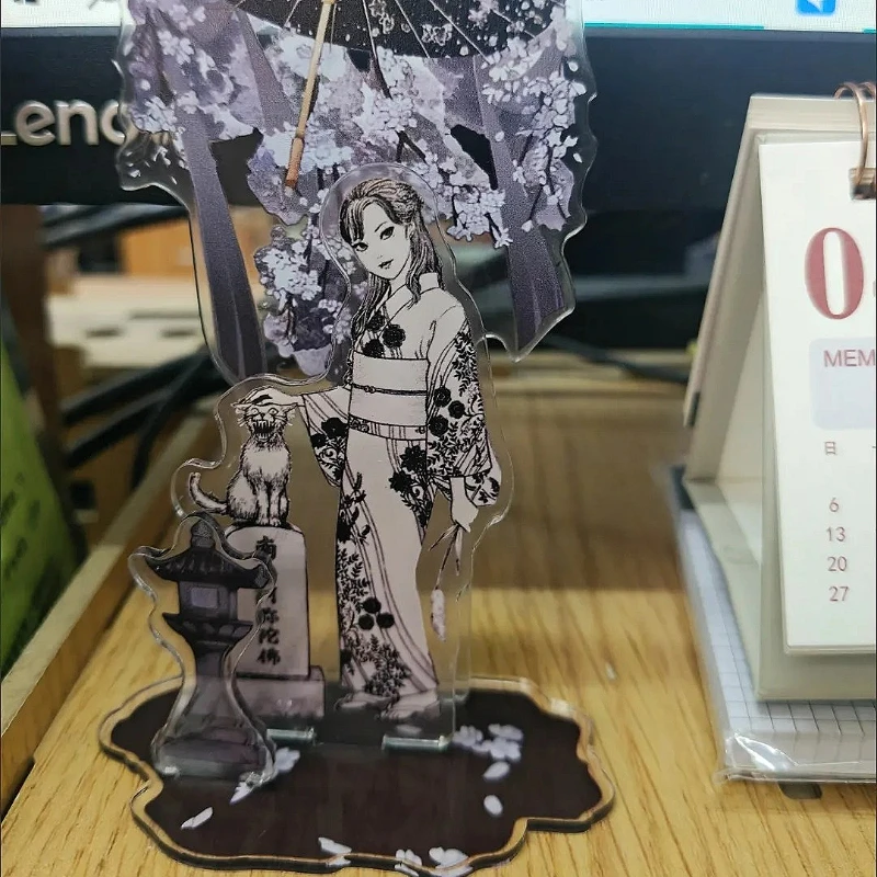 Junji Ito Comic الإبداع الثاني الاكريليك حامل نامو أميتابها هانا مظلة إيتو تشغيل تمثال المثيرة اليابان الأجهزة الطرفية لعب الأولاد
