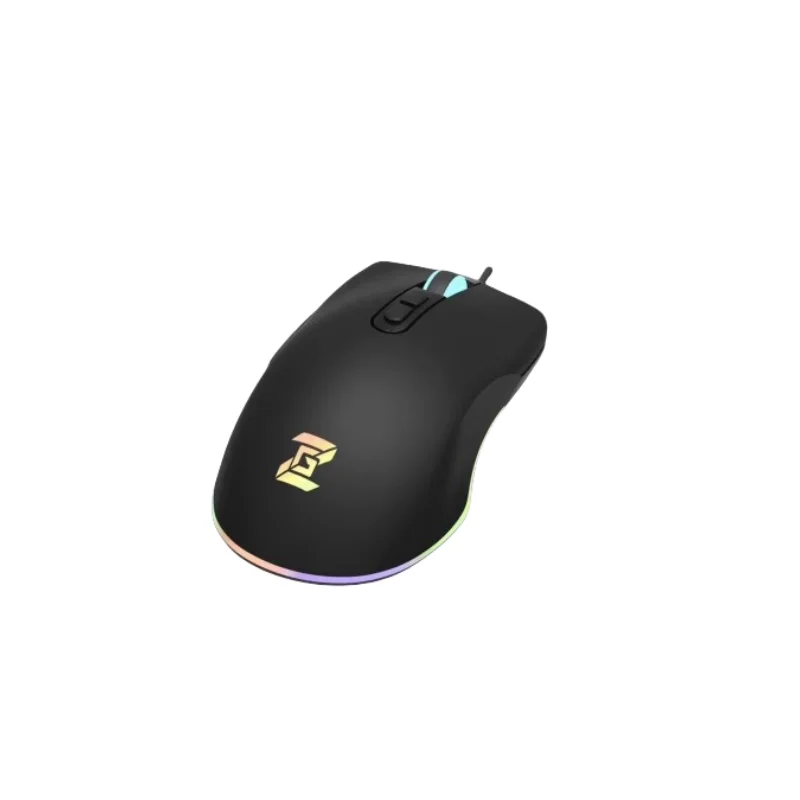 Zidli Zm15 Mouse da gioco cablato Rgb Effetto luce Chip da gioco professionale 1000hz Anti sudore Antiscivolo Mouse da gioco per ufficio per notebook