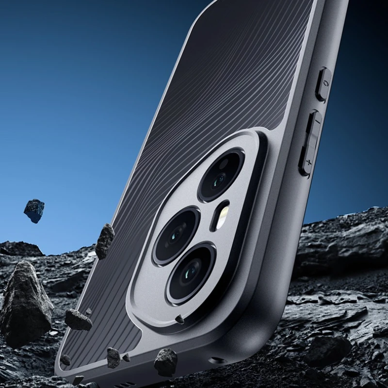 حافظة لهاتف Honor 400, 400 Pro الإصدار العالمي DUX DUCIS Aimo مضادة للسقوط من البولي كربونات الصلب خط متدفق غطاء هاتف بلوري #1