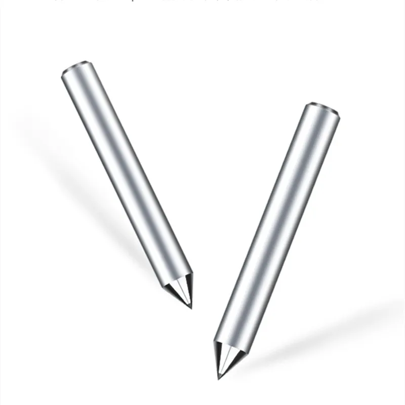 Diamond Milling Cutter Engraving Bit Carving Pen Point Tools CNC Metal Steel Stone Engraver Dresser 60 90 120 Degree 6.35mm 1pc