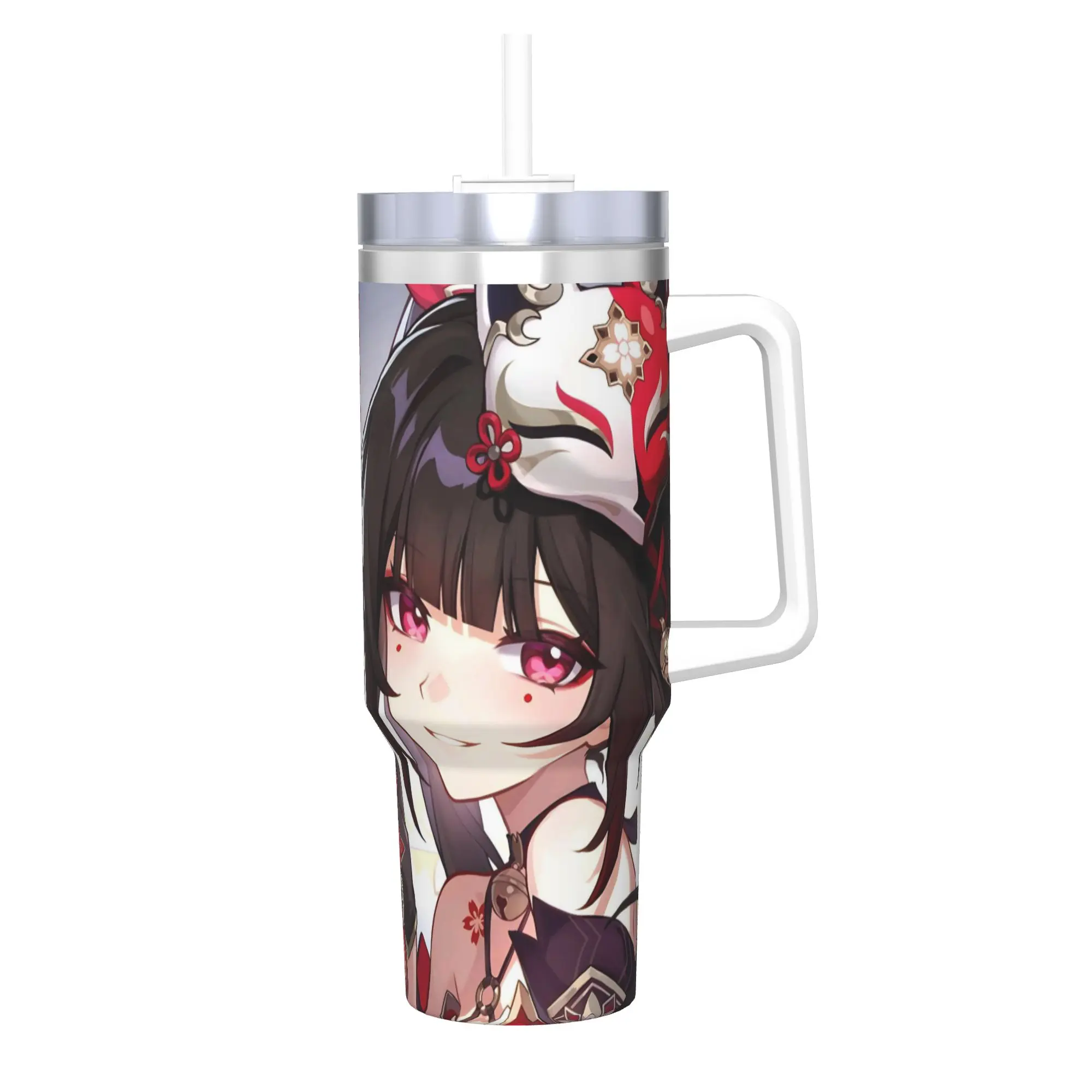 Honkai Star Rail Tumbler 40oz Stainless Steel Double Wall Vacuum Insulated  Cup With Straw