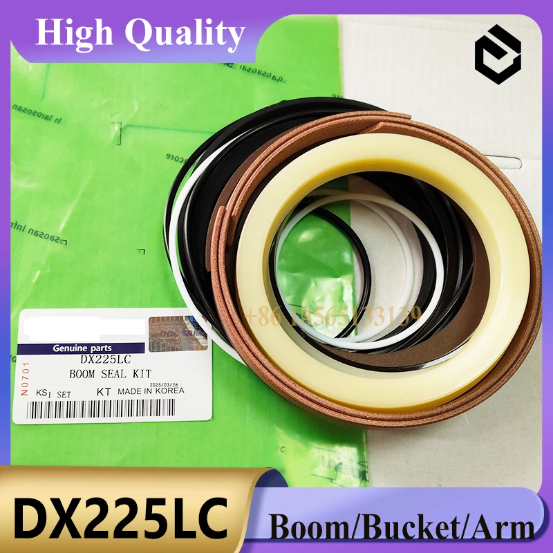 

DX225LC Boom/Bucket/ Arm Seal Kit Cylinder Seal Kit for Doosan Excavator Parts