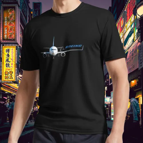 Boeing 737 Logo theshirt Classic T-Shirt Funny Logo Tee Men's T-Shirt