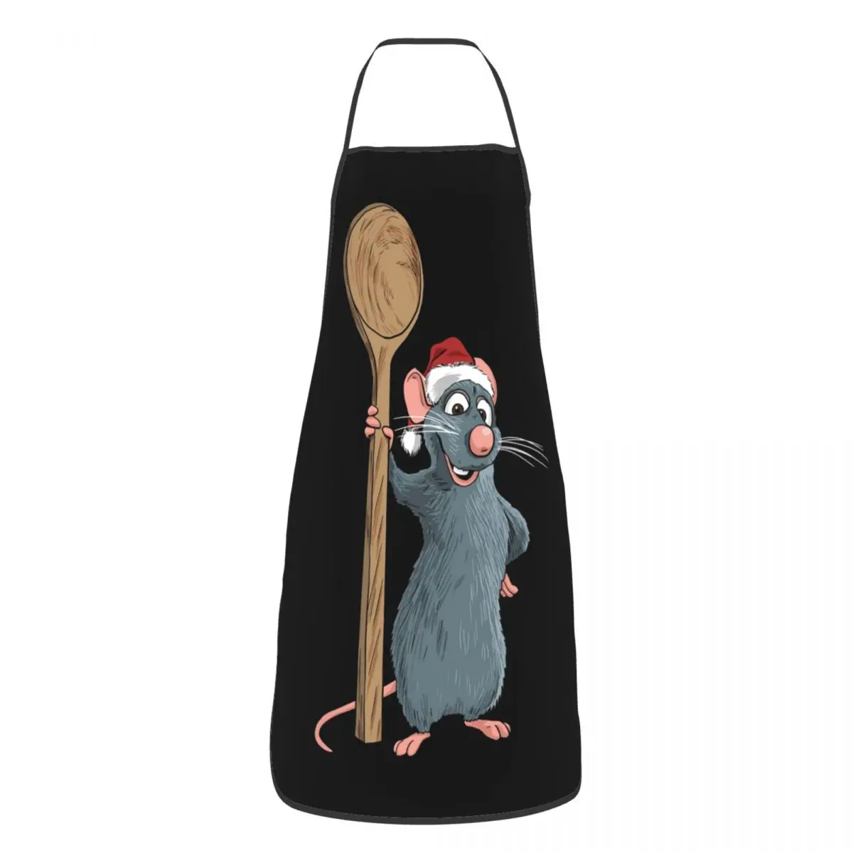 Unisex Remy Ratatouille Christmas Apron Kitchen Chef Cooking Baking Bib Men Women Cartoon Tablier Cuisine for Painting