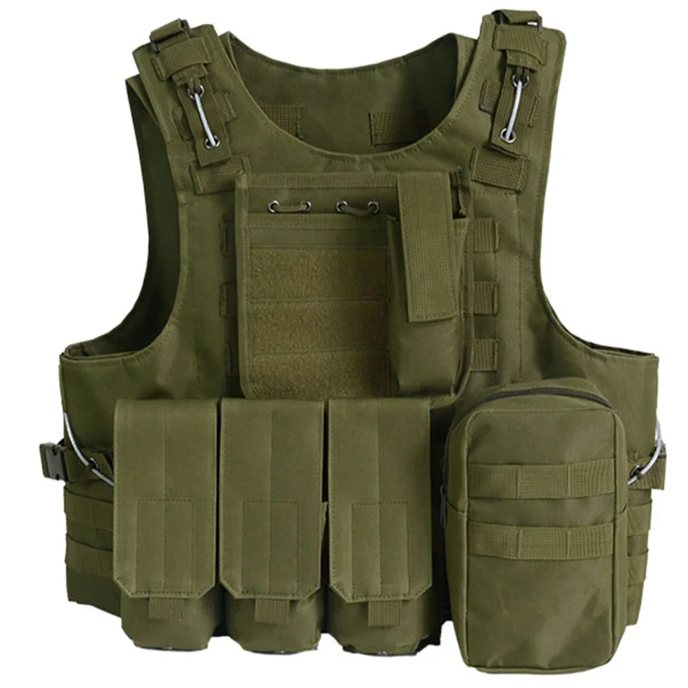 

Amphibious Tactical Vest Python Camouflage molle System Riding Sports Outdoor Tactical Vest Live CS Ghost vest