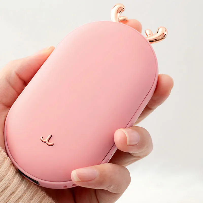 High Quality USB Rechargeable Hand Warmer Reusable Handwarmer With Mobile Power Bank