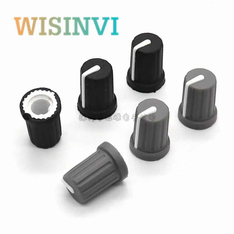 10PCS OEM Rotary Knob For Pioneer DJM800 DJM900 900SRT 900NXS DJM-2000 900SRT DAA1204 DJM-2000nexus 900nexus Black and grey
