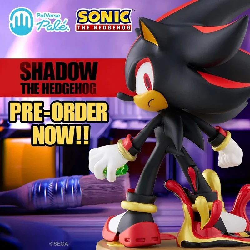 

Genuine In Stock Palverse Pal é Sonic Hedgehog Soni Shatter Q Edition Jingpin Handmade Desktop Decoration Figurine Toy ﻿