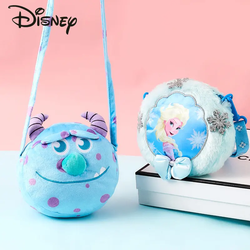 Disney-Mini bolso de Minnie para mujer, cartera multifuncional, versátil, de hombro cruzado, con dibujos animados, a la moda