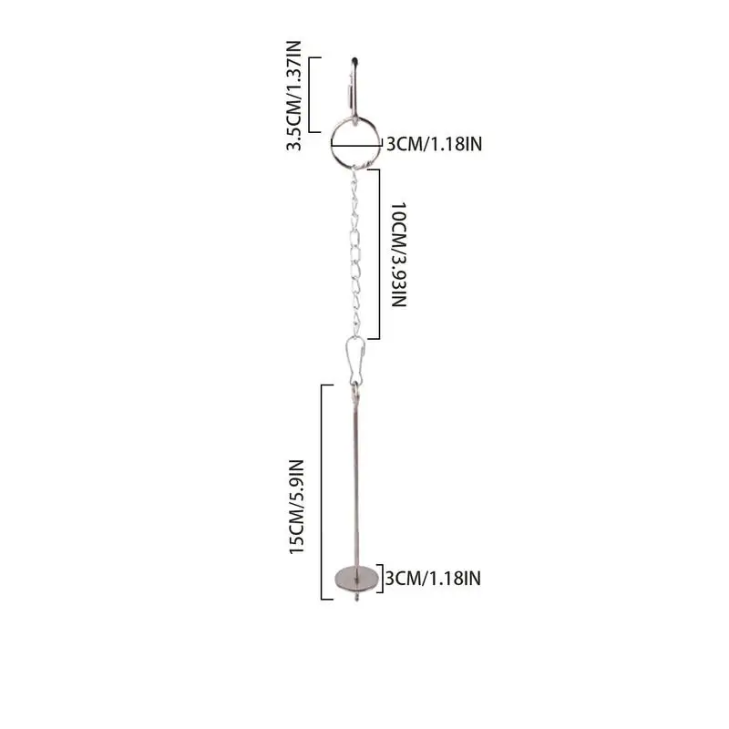 새장용 앵무새 먹이 공급기, 과일 야채 꼬치, 음식 디펜서, 스테인레스 스틸, 먹이 잡기 장난감, 거치대