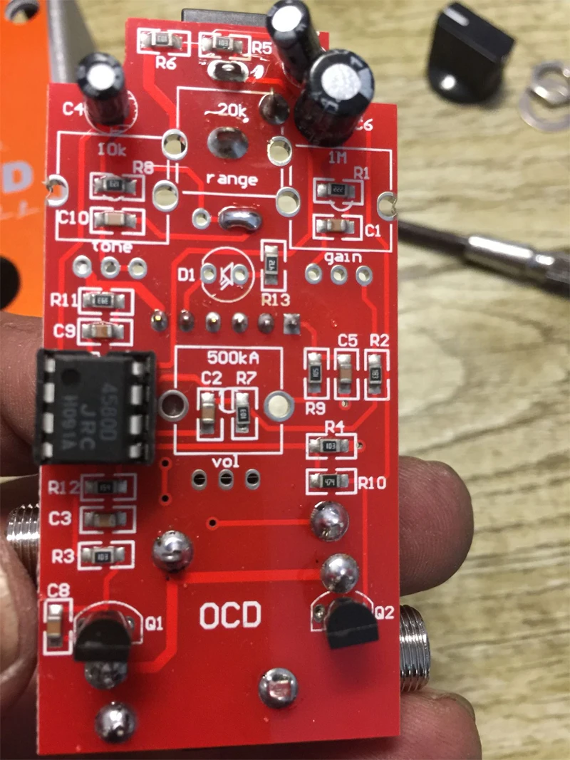 Fulltone OCD DIY Kit Handmade  - Diy Guitar Electronics ulasan dan harga