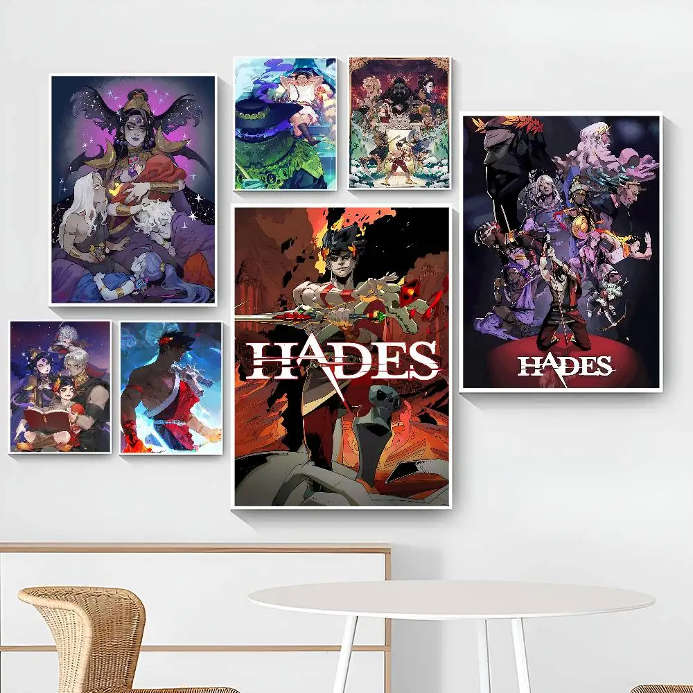 أمين H-Hades مطبوعات وملصقات ذات نوعية جيدة ملصق ورقي مقاوم للماء ملصقات حائط لبار القهوة