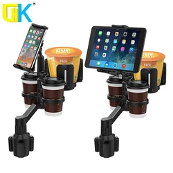 Niversal Car mobile phone bracket Auto Cup Holder Expander Tray For Foods Beverage Coffee Mobile Navigation Bracket Dining Table