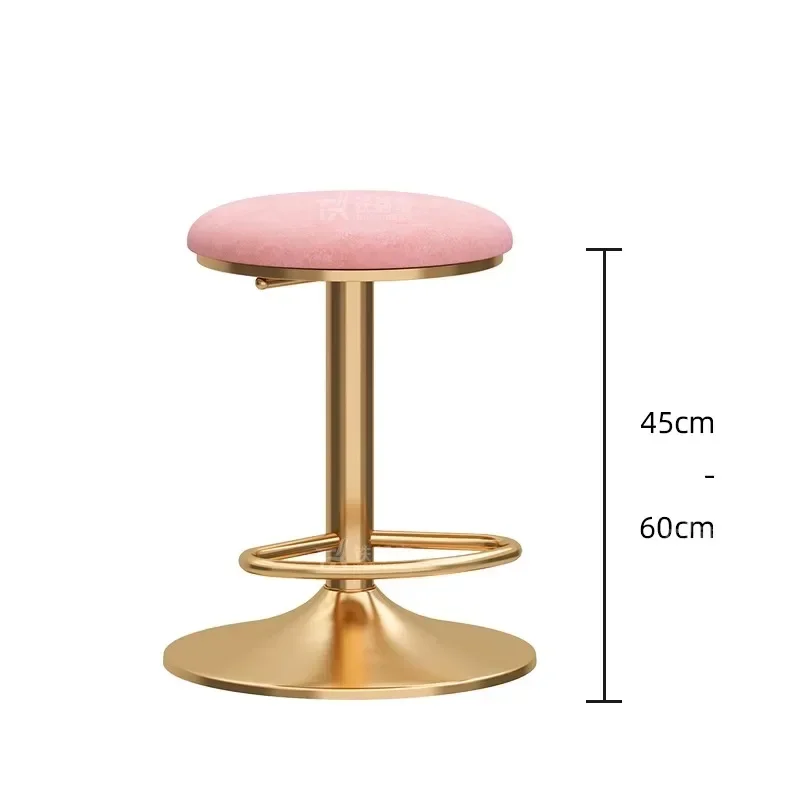 High Adjustable Chair Garden Swivel Bar Kitchen Stools Gaming Comfortable Beauty Salon Make Up Poltrona Manicure Lightweight