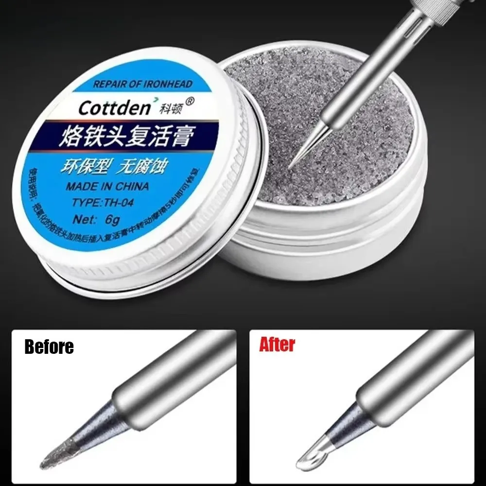 Lead Free Soldering Tip Cleaner Non-Stick Oxidative Activator Tip Tinner Flux Clean Paste Non-Stick Solder Cream