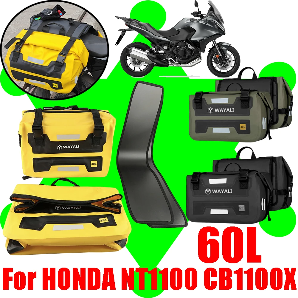 

Для мотоциклов HONDA NT1100 CB1100X NT 1100 CB1100 CB 1100 X CB 1100X: Водонепроницаемая сумка-кофр для багажа, 60 л