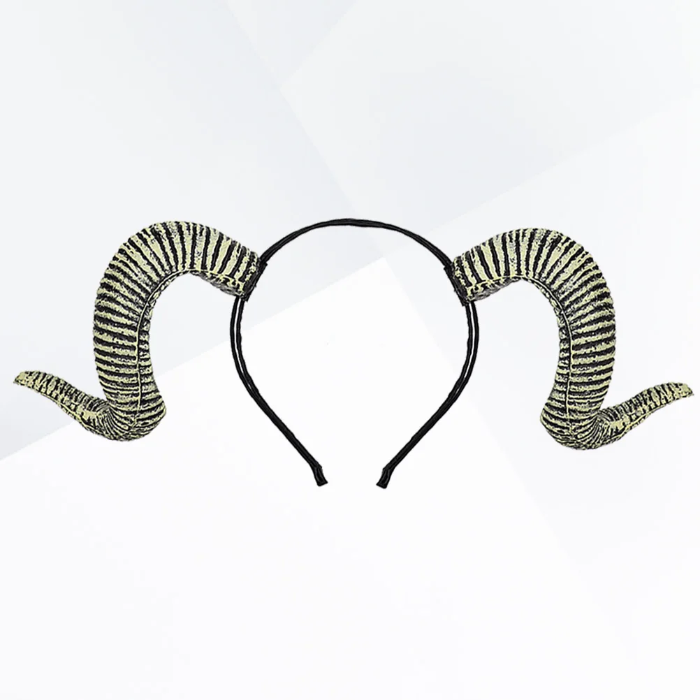 Diadema con garra de Halloween, accesorios góticos para el cabello, diademas para hombre Croissant